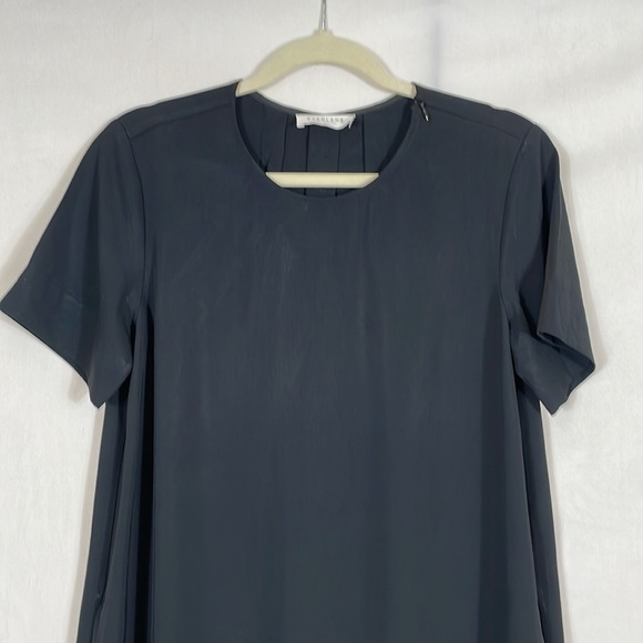 Everlane Dress Size 6 Japanese GoWeave A-line Black Dress Relaxed Fit EUC - Picture 3 of 11